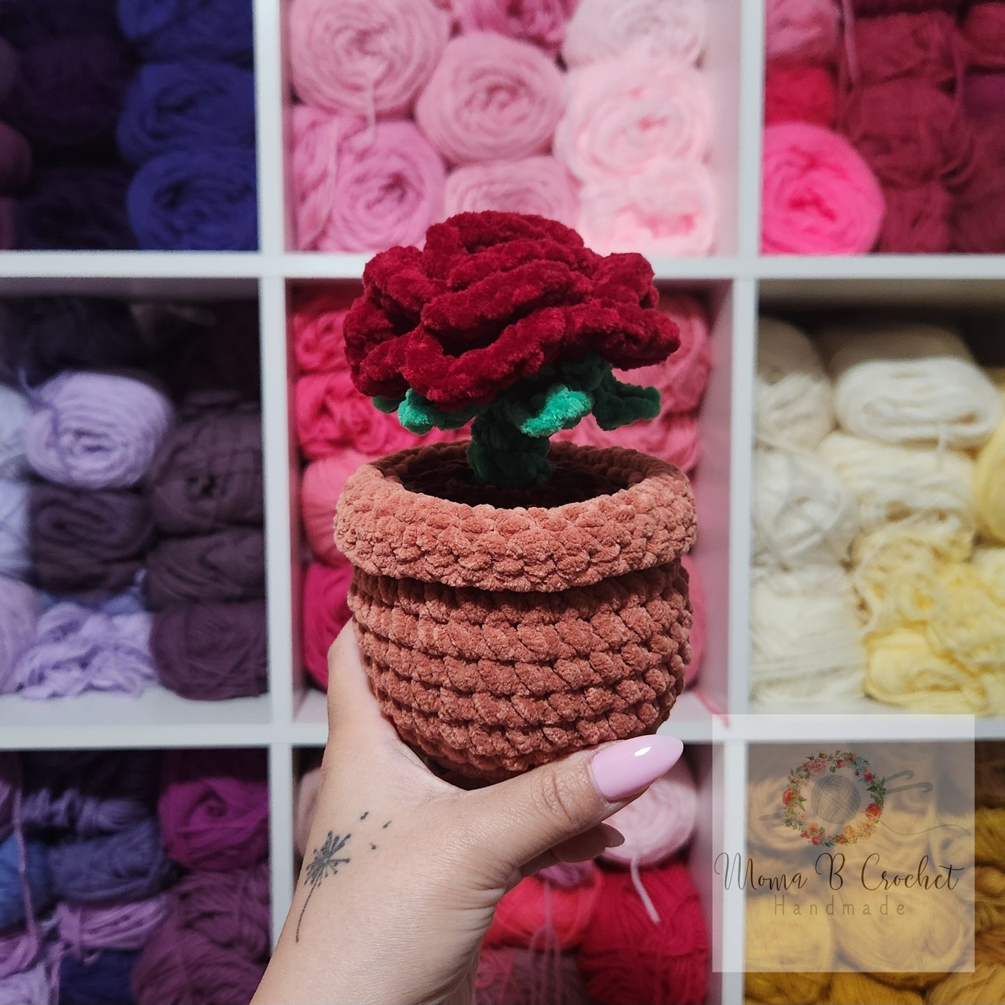 Potted Flower - Rose