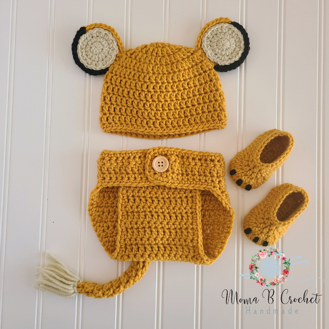 Lion Baby Set