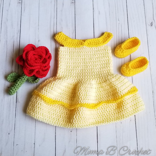 Princess Belle Baby Set