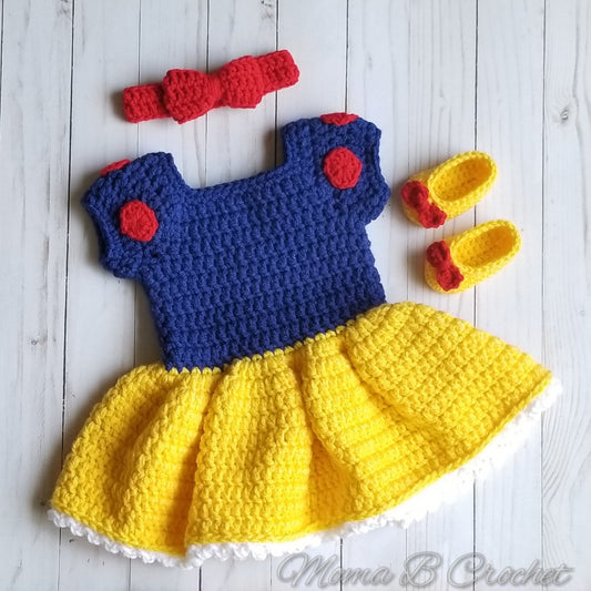 Princess Snow White Baby Set