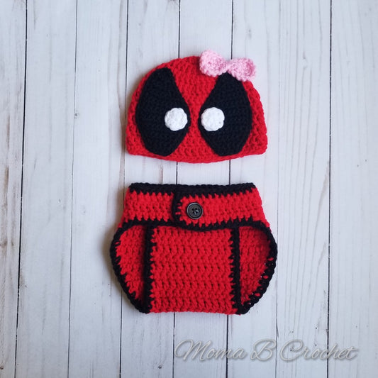 Deadpool Baby Set