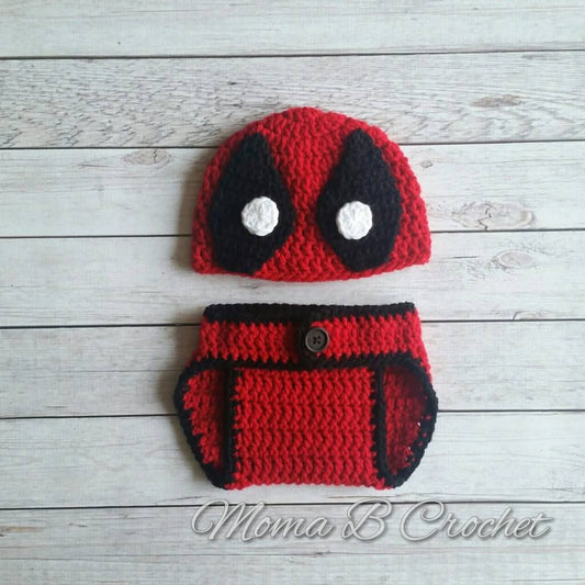 Deadpool Baby Set