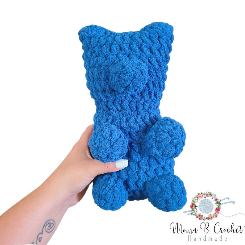 Crochet Gummy Bear, Gummy Bear, Gummy Bear Stuffy, Gummy Bear