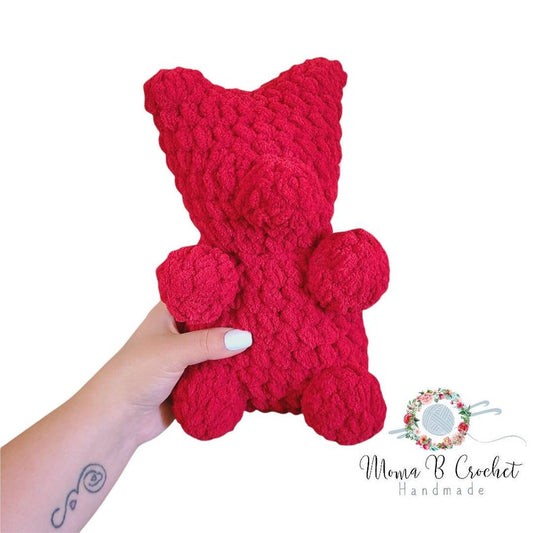 Crochet Gummy Bear, Gummy Bear, Gummy Bear Stuffy, Gummy Bear