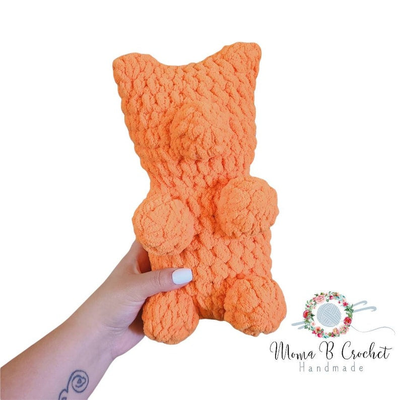 Crochet Gummy Bear, Gummy Bear, Gummy Bear Stuffy, Gummy Bear