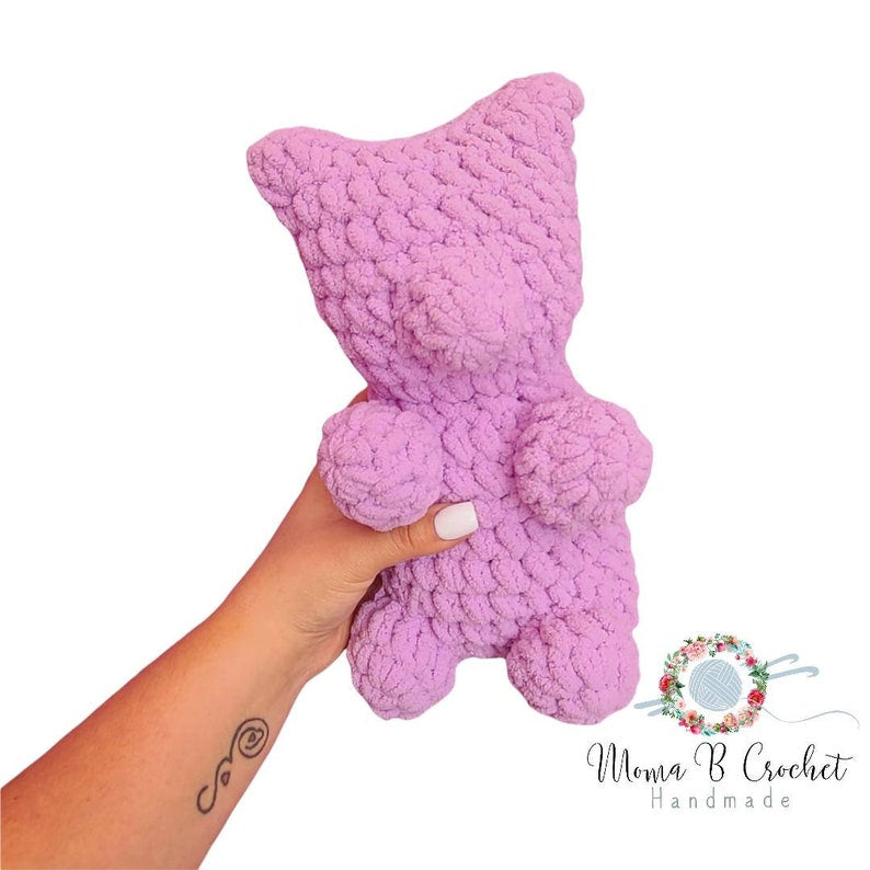 Crochet Gummy Bear, Gummy Bear, Gummy Bear Stuffy, Gummy Bear