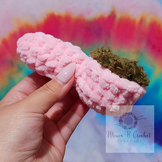 Crochet Pipe, Crochet Bong/Pipe, Smoke Bowl, Smoking Bowl Plush