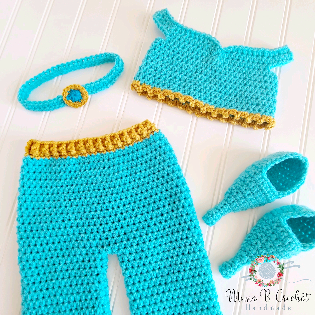 Princess Jasmine Baby Set